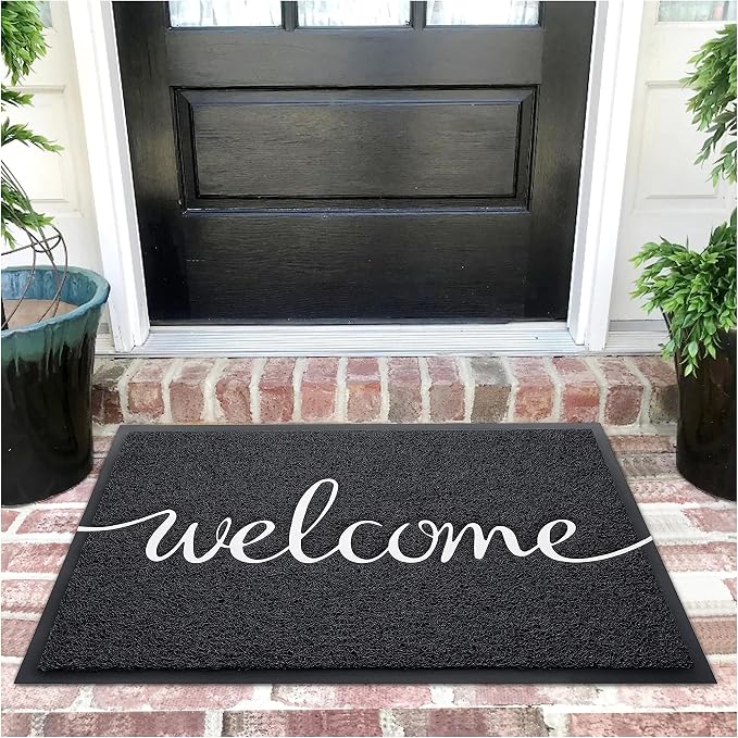 EARTHALL Funny Welcome Mats Outdoor, Front Door Mat by EARTHALL