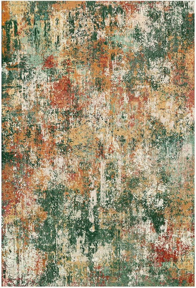 Washable Area Rugs 2'x6' Non-Slip Modern Abstract Soft - Image 8