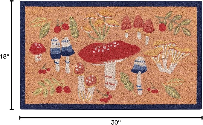 Now Designs Field Mushrooms Coir Doormat, 1 EA - Image 2