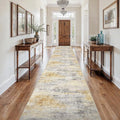 3x18 Washable Kitchen Runner Rug: Modern Abstract Runners by Ksrau