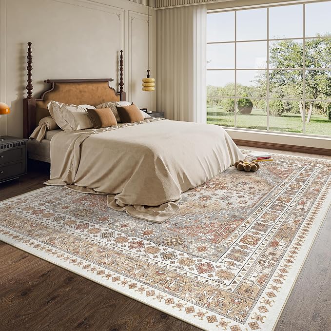 zesthome 10x12 Area Rugs, Stain Resistant Washable Rug, Ultra-Thin Rugs - Image 8