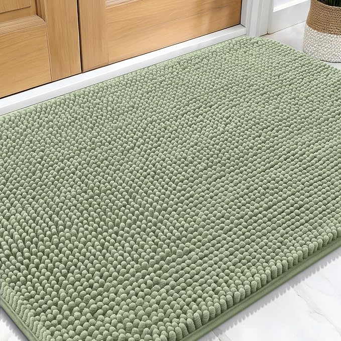 OLANLY Dog Door Mat for Muddy Paws 32x20, Absorbs Moisture and Dirt, Absorbent by OLANLY