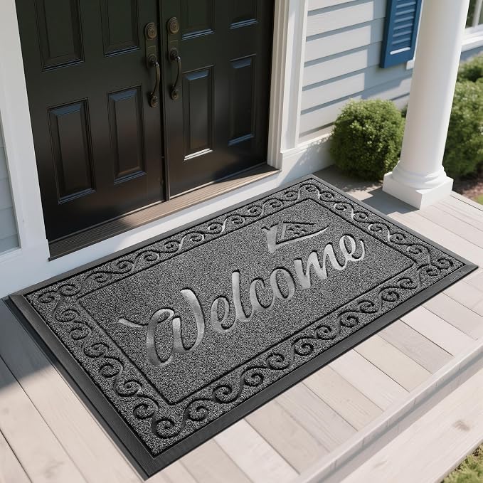 Yimobra Welcome Mat, Heavy Duty Sturdy Door Mats by Yimobra
