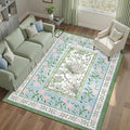GarveeHome Blue Green Pink 8x10 Area Rugs by GarveeHome