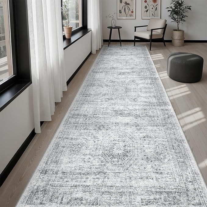 Runner Rug 3x10 Washable Non-Slip Hallway Runner Rugs - Image 4