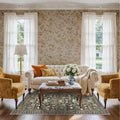 3x6 Washable Hallway Area Rugs: Vintage Floral Entryway Kitchen Runner Rug by HYHAOYUNLAI