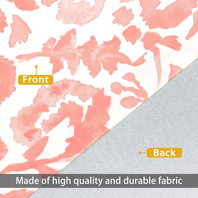 DriftAway Julia Lined Valance Double Layer Thermal Insulated Room Darkening - Image 3