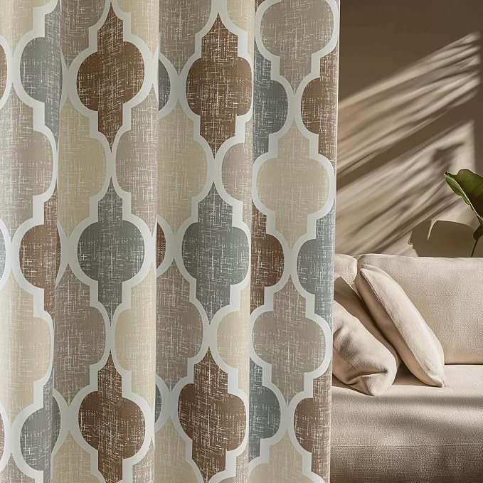 Beauoop 100% Blackout Curtains 72 Inches Long 2 Panels - Image 8