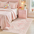 zesthome Pink Rug by Zesthome