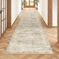 2x7 Runner Rug Non Slip, Thin Entryway Washable Rug by Restydon