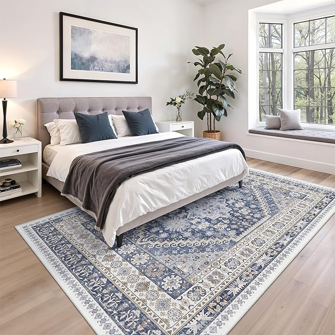 zesthome 6x9 Area Rug, Super Soft Washable Rugs - Image 9