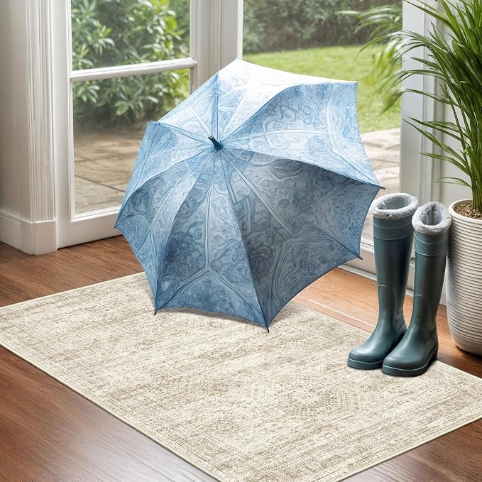 2x3 Washable Rug Runner for Bathroom, Soft Entryway Rug for Laundry Room - Image 5