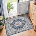 2x3 Washable Vintage Area Rug: Indoor Soft Entryway Rug by HYHAOYUNLAI