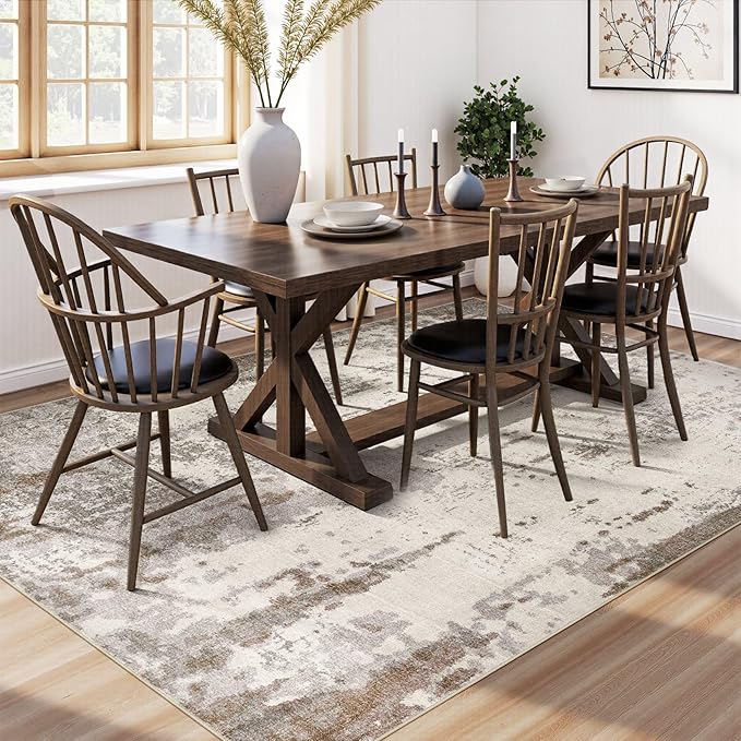 UERMEI 8x10 Area Rug Living Room Rugs - Image 6