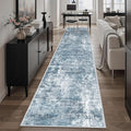 Runner Rug 2'x10' Abstract Washable Non-Slip Runner Rugs by Soalmost