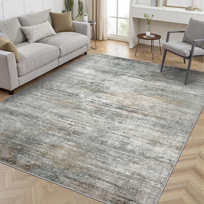 BEIMO Area Rugs 5x7 for Living Room Bedroom, Modern Abstract Machine Washable - Image 3