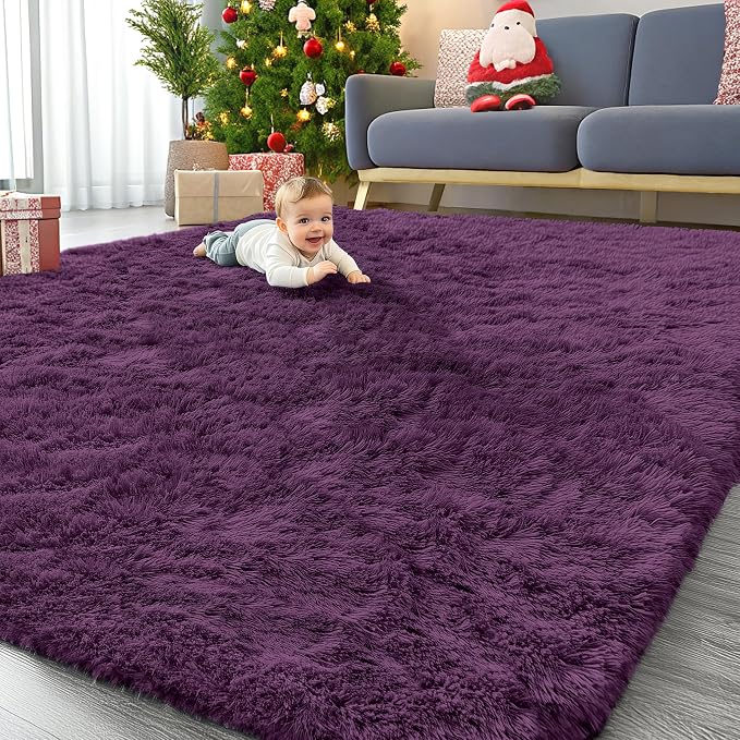 OLANLY 9x12 Machine Washable Large Area Rugs by OLANLY