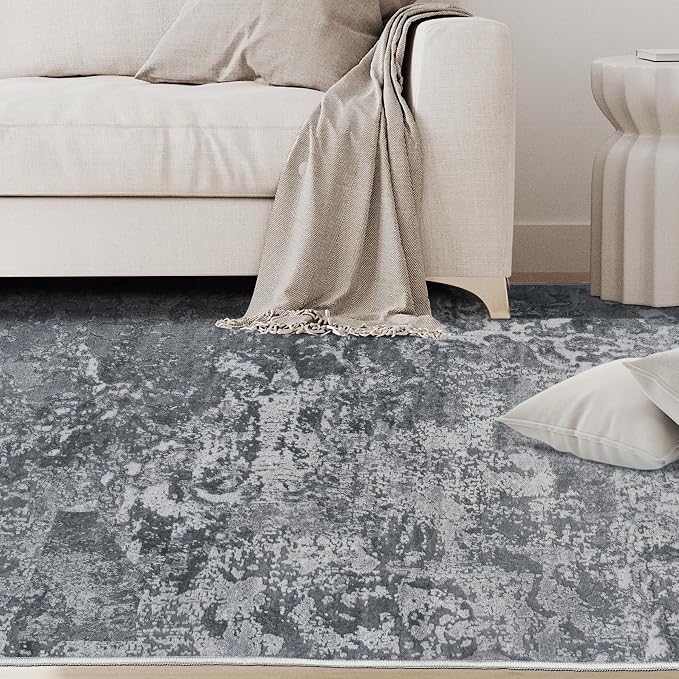 6x9 Area Rugs for Living Room Rug Washable: Abstract Rug for Dining Room - Image 9