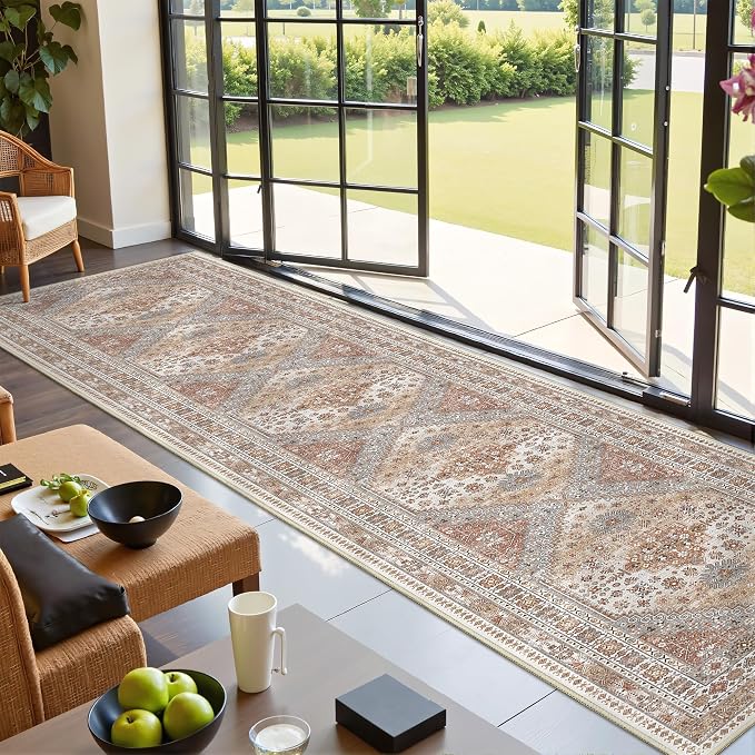 Hallway Runner Rug 2x12, Extra Long Washable Runner Rugs - Image 4