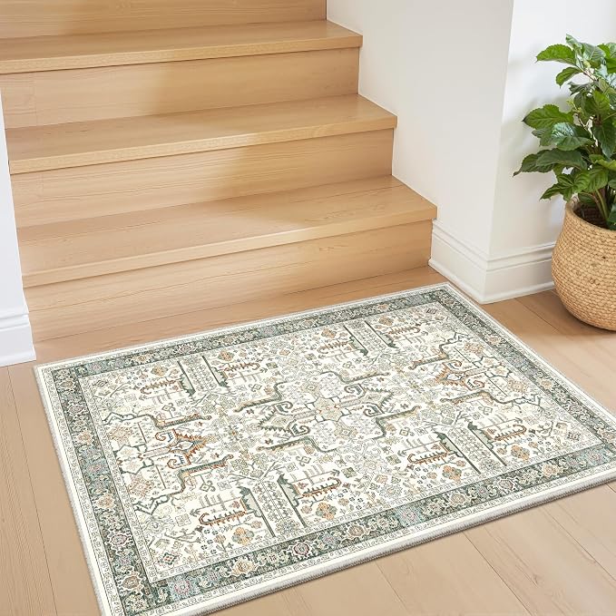 Washable 2x3 Entryway Area Rug - Image 8