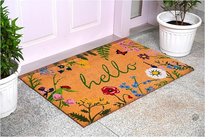 Calloway Mills AZ105992436 Floral Hello Doormat - Image 2