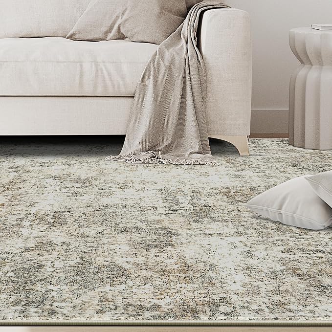 5x7 Area Rugs for Living Room Rug Washable: Abstract Rug for Dining Room - Image 9