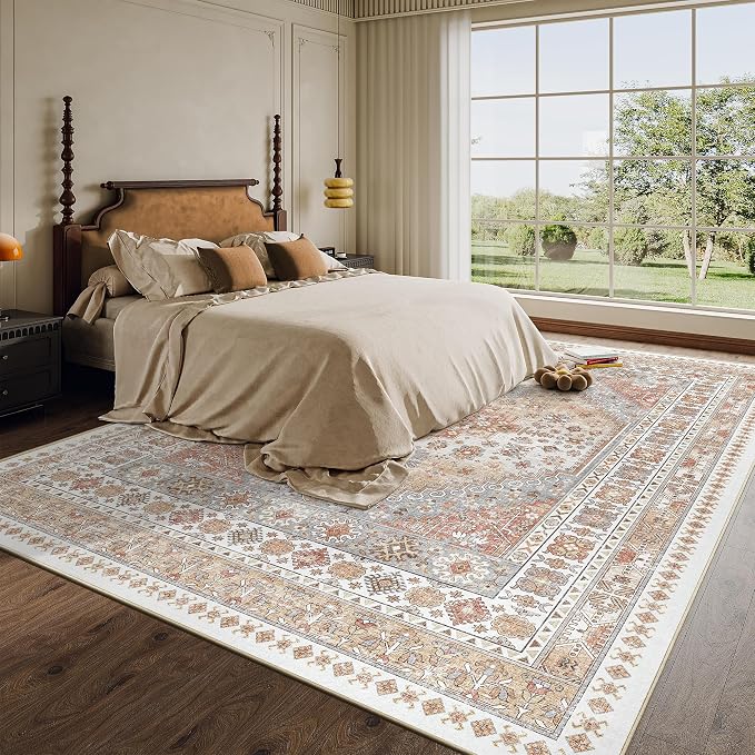 zesthome 9x12 Area Rugs, Stain Resistant Washable Rug, Ultra-Thin Rugs - Image 8