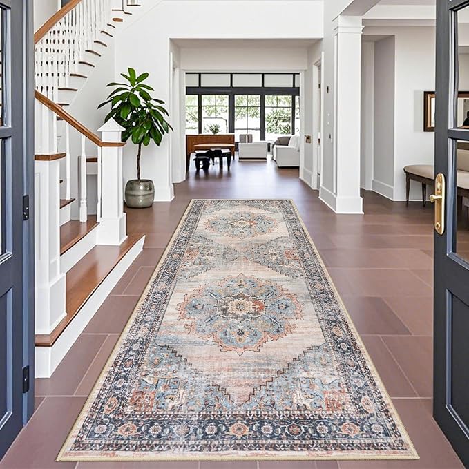 TOPRUUG Washable Runner Rug 4x10 by TOPRUUG