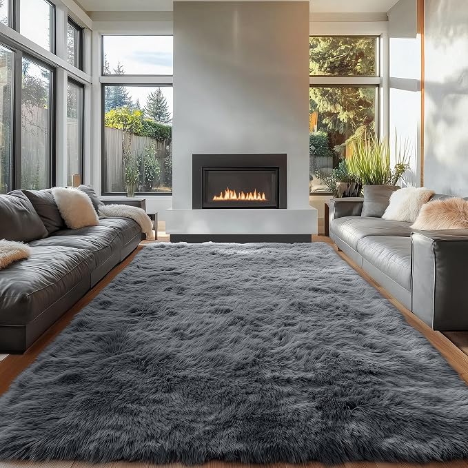 OLANLY 7x10 Machine Washable Large Area Rugs - Image 3
