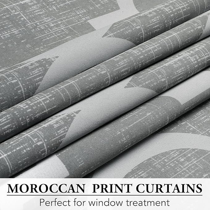 Beauoop 100% Blackout Curtains 84 Inches Long 2 Panels - Image 4
