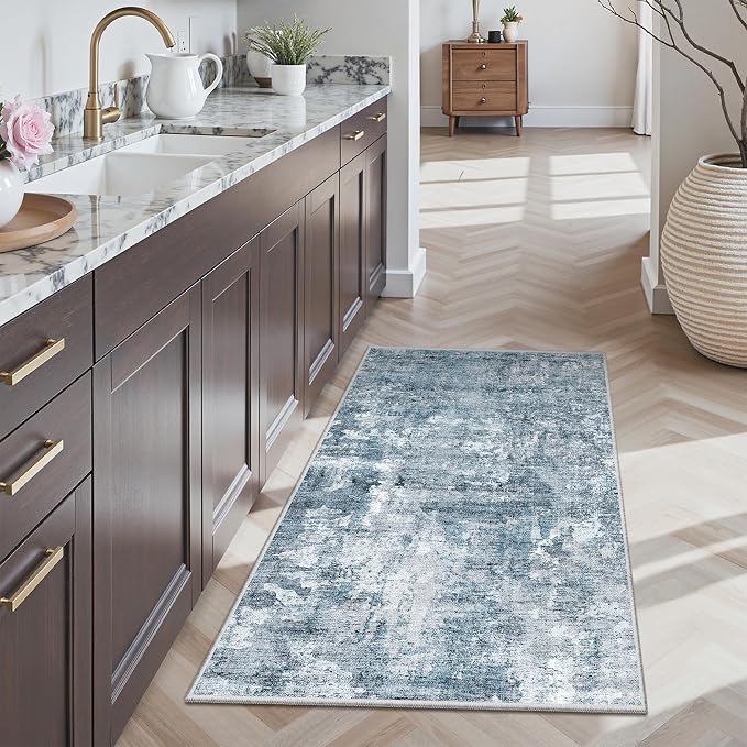 Soalmost 2x4 Washable Rugs for Kitchen, Powder Room Small Area Rug Non-Slip - Image 2