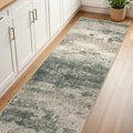 BEIMO Runner Rug for Hallway Kitchen, Soft Modern Abstract Throw Rugs, Low Pile by BEIMO