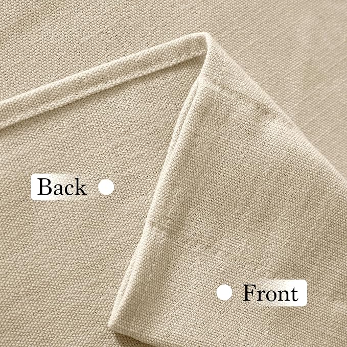 RYB HOME Cafe Curtains 24 inches Length, Short Kitchen Valances and Curtain Set - Image 3