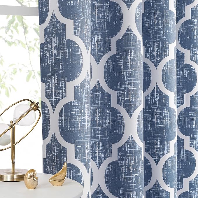 Beauoop 100% Blackout Curtains 84 Inches Long 2 Panels - Image 6