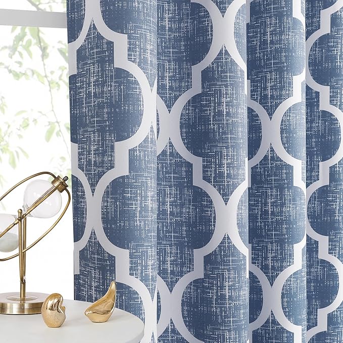 Beauoop 100% Blackout Curtains 90 Inches Long 2 Panels - Image 6