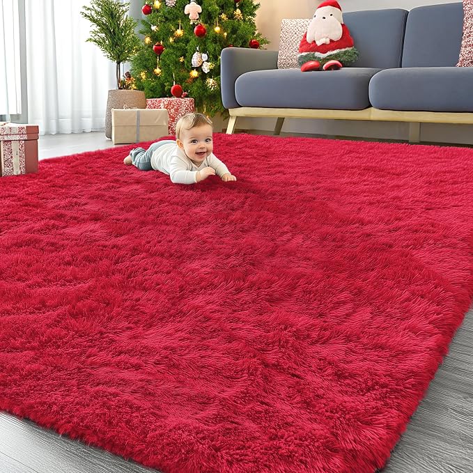 OLANLY 9x12 Machine Washable Large Area Rugs by OLANLY