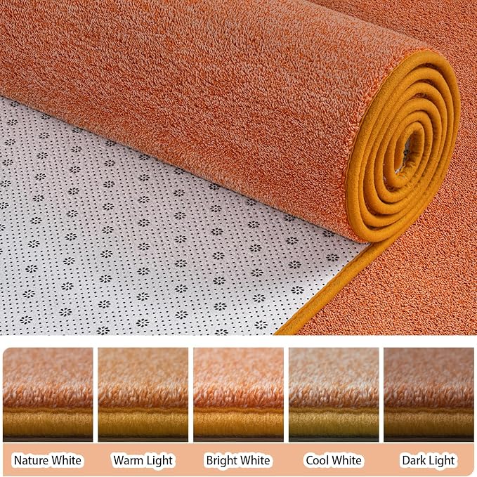 3x10 Runner Rug for Hallway, Long Runner Rugs Non Slip, Non Slip Backing - Image 2