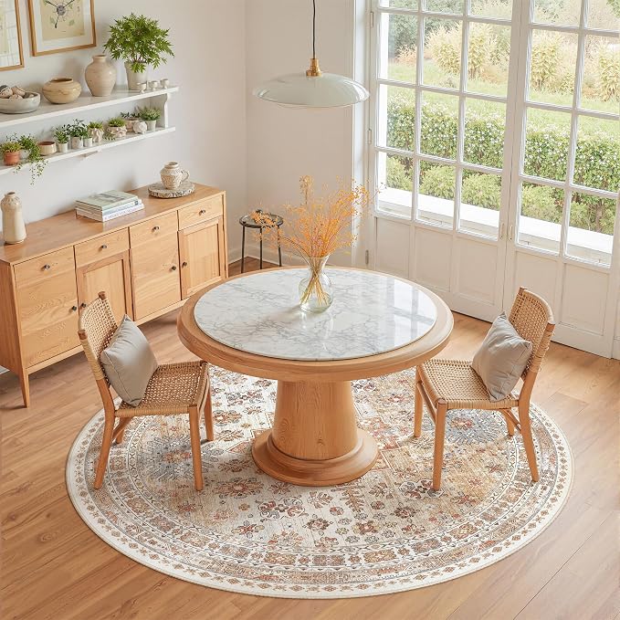zesthome Washable Round Area Rugs - Image 9