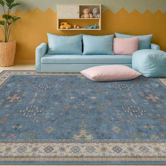 Boho 6x9 Living Room Rugs - Image 6
