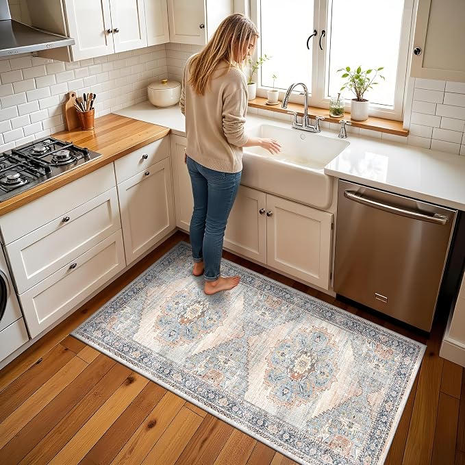 TOPRUUG 2x4 Entryway Runner Rug - Image 2