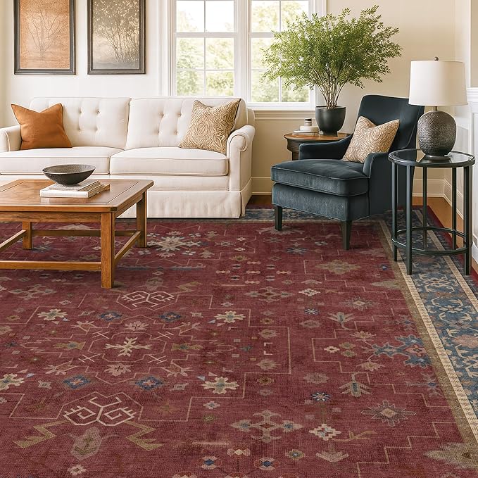 Hazo Haus Oriental 8x10 Large Area Rugs by HazoHaus