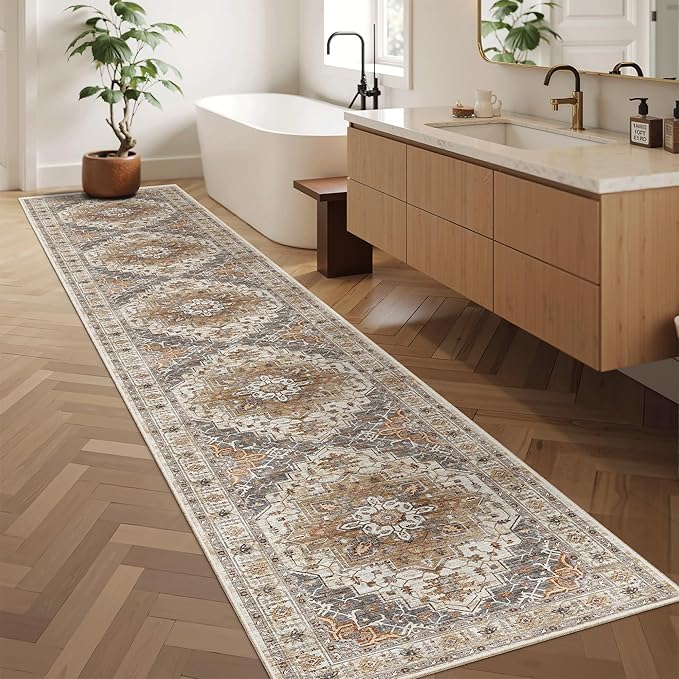 Madane Hallway Runner Rug 2x12, Extra Long Washable Runner Rugs - Image 5
