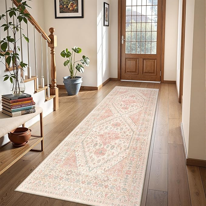 Runner Rug 2x6, Non Slip Washable Rugs by Restydon