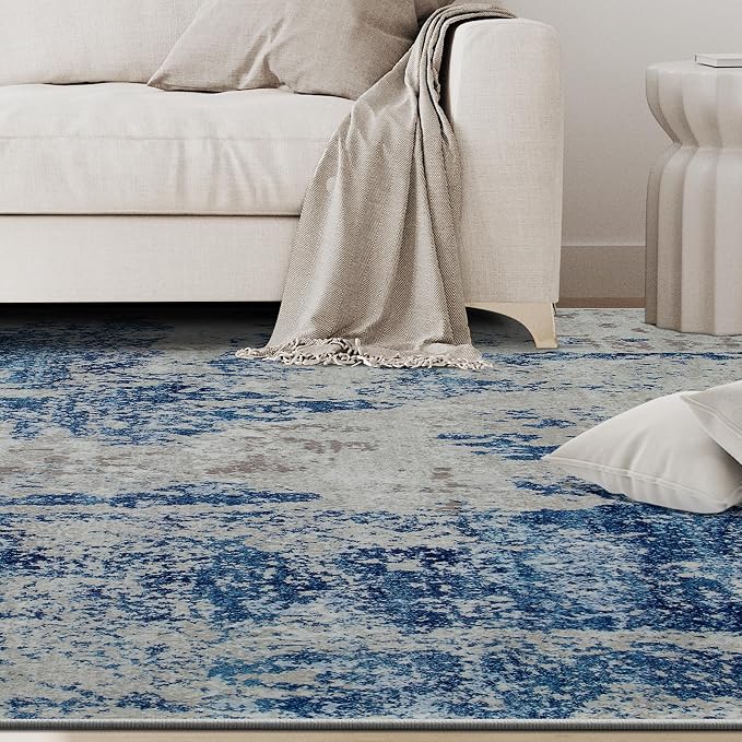 6x9 Area Rugs for Living Room Rug Washable: Abstract Rug for Dining Room - Image 9