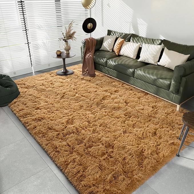 LOCHAS Ultra Soft Indoor Modern Area Rugs Fluffy Living Room Carpets - Image 3