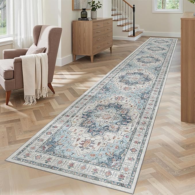 Madane Runner Rugs for Hallway 2x10 Long Washable Non-Slip Hallway Runner Rug - Image 5