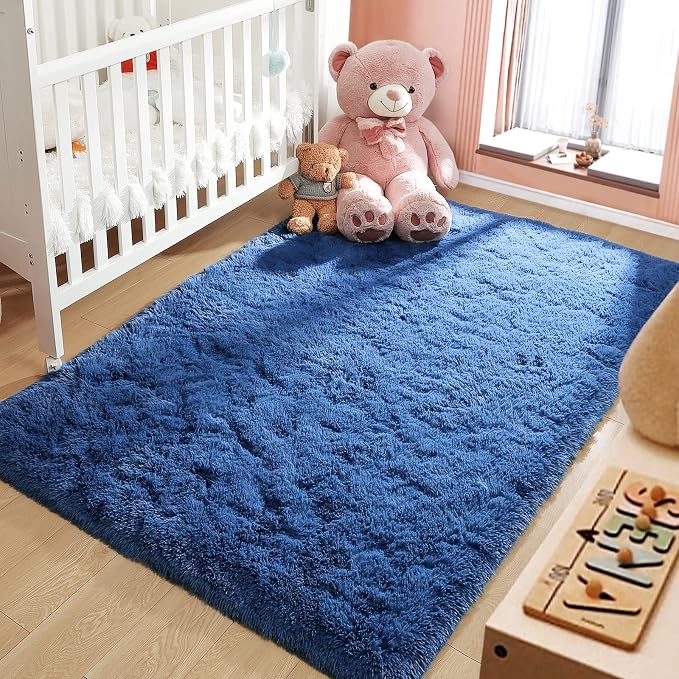 LOCHAS Ultra Soft Indoor Modern Area Rugs Fluffy Living Room Carpets - Image 2