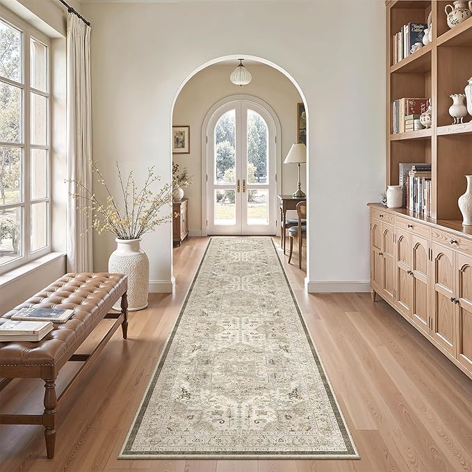Madane Hallway Washable Runner Rug - Image 4