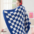 Bedsure Gentlesoft Checkered Twin Blanket by BEDSURE