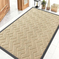 OLANLY Front Door Mat Indoor Outdoor Entrance, Waterproof All-Season, by OLANLY